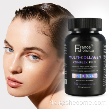 Multi -Kollagen -Komplex für Haare, Haut, Nägel Kollagen